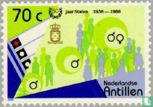 Antilles néerlandaises États 1938-1988