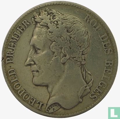 Belgium 5 francs 1834 - Image 2