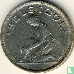 Belgique 50 centimes 1933 (FRA) - Image 2