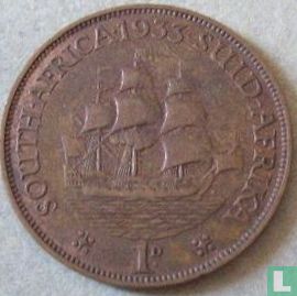 Zuid-Afrika 1 penny 1933 (met ster na datum) - Afbeelding 1