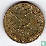 Frankrijk 5 centimes 1984 - Afbeelding 1