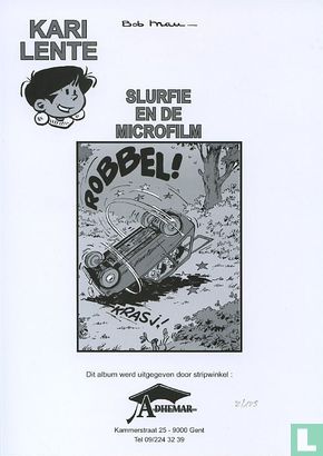 Slurfie en de microfilm - Afbeelding 3