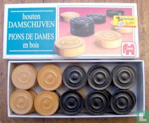 Houten Damschijven - Pions de Dames - Image 2