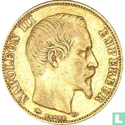 France 20 francs 1855 (D) - Image 2