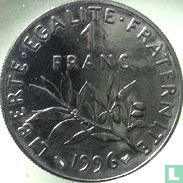 Frankrijk 1 franc 1996 - Afbeelding 1