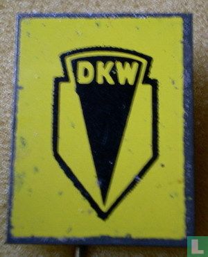 DKW [logo zwart op geel]