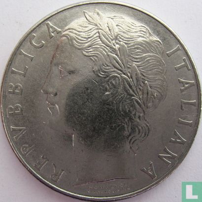 Italien 100 Lire 1976 - Bild 2