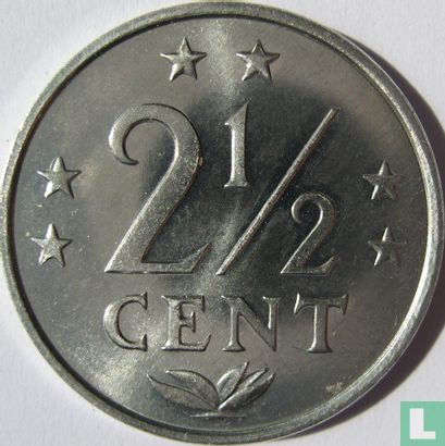 Netherlands Antilles 2½ cent 1980 - Image 2