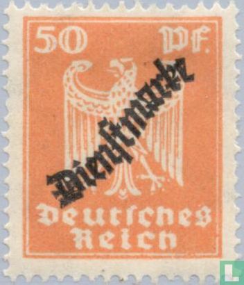 Aufdruck auf Briefmarken