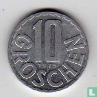 Autriche 10 groschen 1975 - Image 1