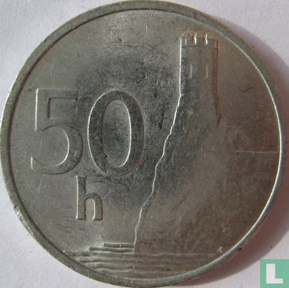 Slowakije 50 halierov 1993 - Afbeelding 2