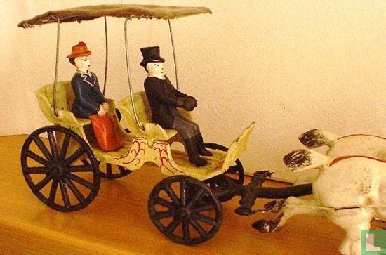carriage with two horses - Image 3