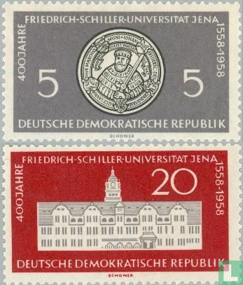 University of Jena from 1558 to 1958
