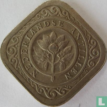 Antilles néerlandaises 5 cent 1957 - Image 2