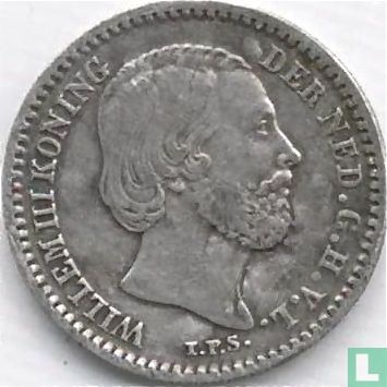 Pays-Bas 10 cents 1874 (sabre) - Image 2