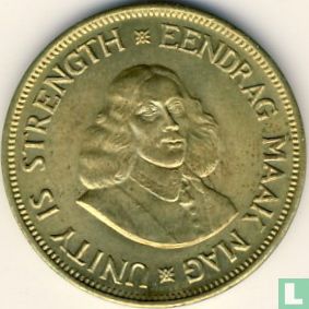 Zuid-Afrika 1 cent 1961 - Afbeelding 2