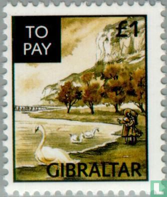Gezichten op Gibraltar