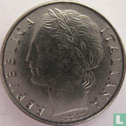 Italien 100 Lire 1992 - Bild 2