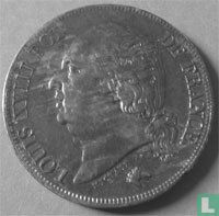 Frankrijk 2 francs 1817 (H) - Afbeelding 2