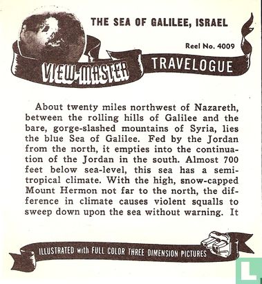 The Sea of Galilee - Afbeelding 3