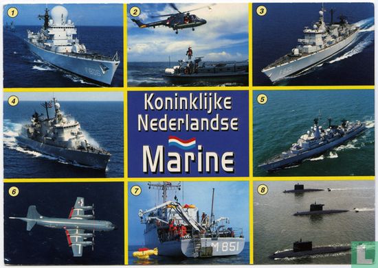8-luik Kon. Nederlandse Marine - Image 1