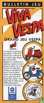 Flyer "Bulletin jeu Viva Vespa"