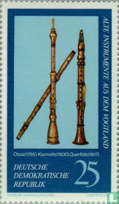 Anciens instruments de musique du Vogtland