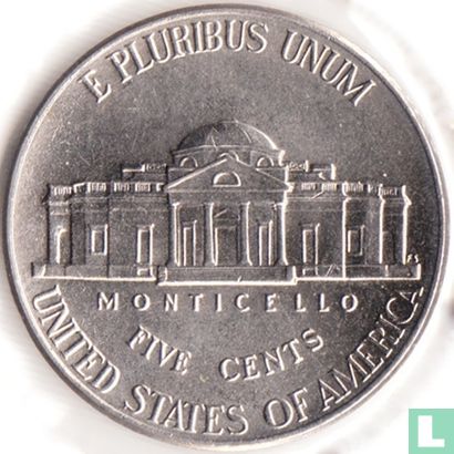 États-Unis 5 cents 2007 (D) - Image 2