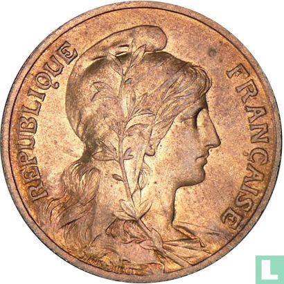 France 10 centimes 1907 - Image 2