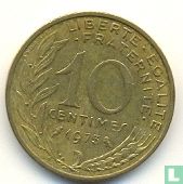 France 10 centimes 1973 - Image 1
