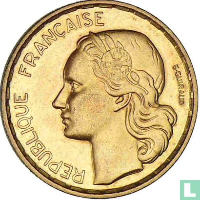 Frankreich 20 Franc 1951 (ohne B) - Bild 2