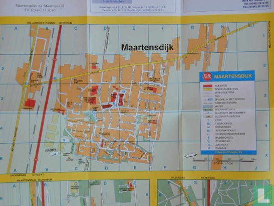 Maartensdijk, plattegrond gemeente Maartensdijk - Afbeelding 2