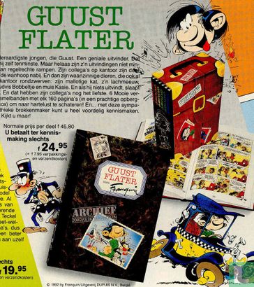 Flyer "Guust Flater archief" - Image 1