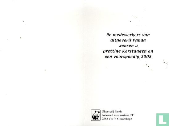Kerstkaart 2007 - 2008 - Uitgeverij Panda - Afbeelding 3