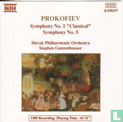 Prokofiev: Classical Symphony/Symphony No. 5 - Afbeelding 1
