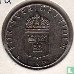 Sweden 1 krona 1980 - Image 2