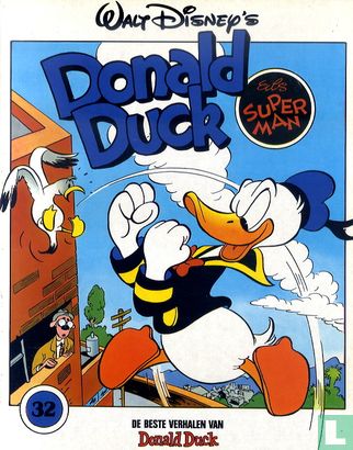 Donald Duck als superman - Afbeelding 1