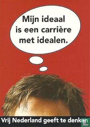 B004143 - Vrij Nederland "Mijn ideaal is een carrière met idealen" - Image 1