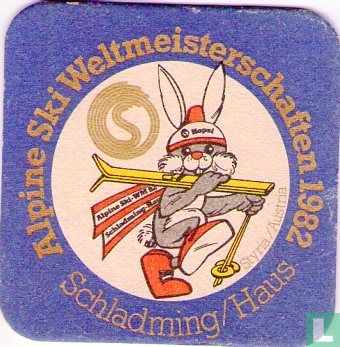 Alpine Ski Weltmeisterschaften 1982 / Gösser spezial export stiftsbräu - Image 1