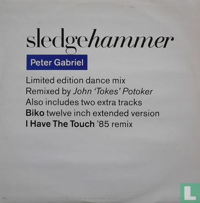 Sledgehammer (Limited Edition Dance Mix) - Afbeelding 1
