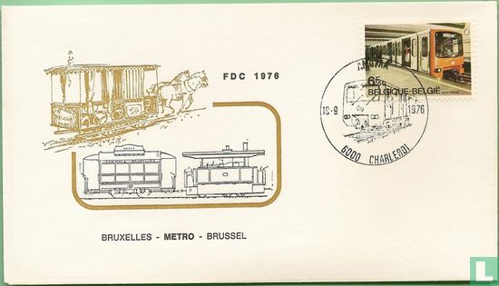Eröffnung der ersten U-Bahnlinie Brüssel