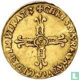 France 1 gold ecu 1596 (S) - Image 2