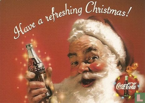 B002642 - Coca-Cola "Have a refreshing Christmas!" - Afbeelding 1