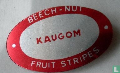Beech-Nut Fruit Stripes kaugom