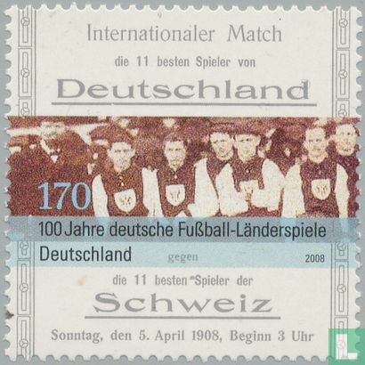 Fussball-Nationalmannschaft 1908-2008