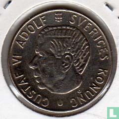 Suède 1 krona 1967 - Image 2