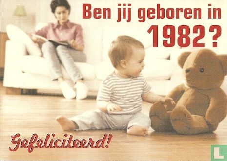 B003891 - Stichting Donorvoorlichting "Ben jij geboren in 1982?" - Afbeelding 1
