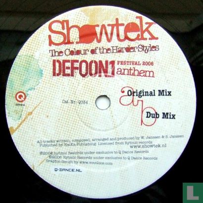 The Colour Of The Harder Styles (Defqon.1 Festival Anthem 2006) - Afbeelding 2