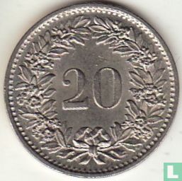 Suisse 20 rappen 1971 - Image 2