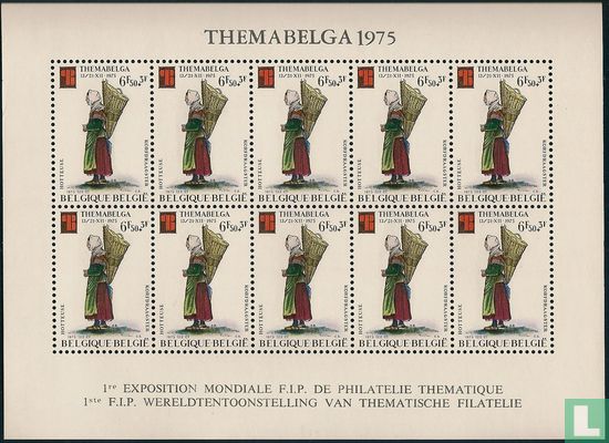 Postzegeltentoonstelling THEMABELGA